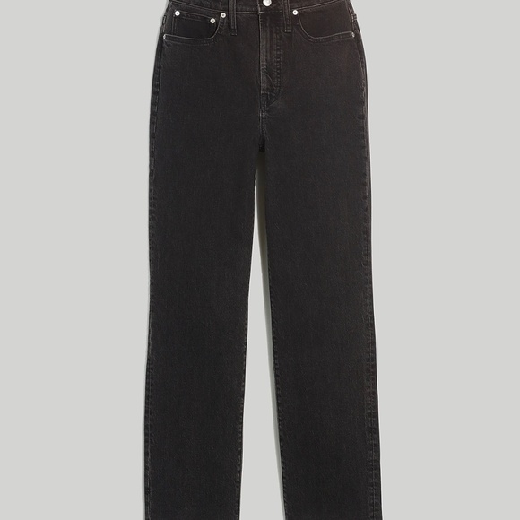 NWT Madewell Petite Perfect Vintage Straight Jean in Lunar Wash - Picture 3 of 4